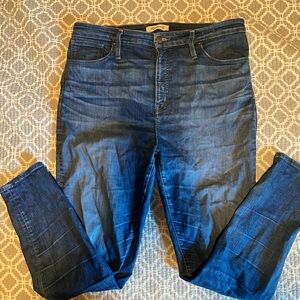 Madewell High Rise Women Jeans - Blue